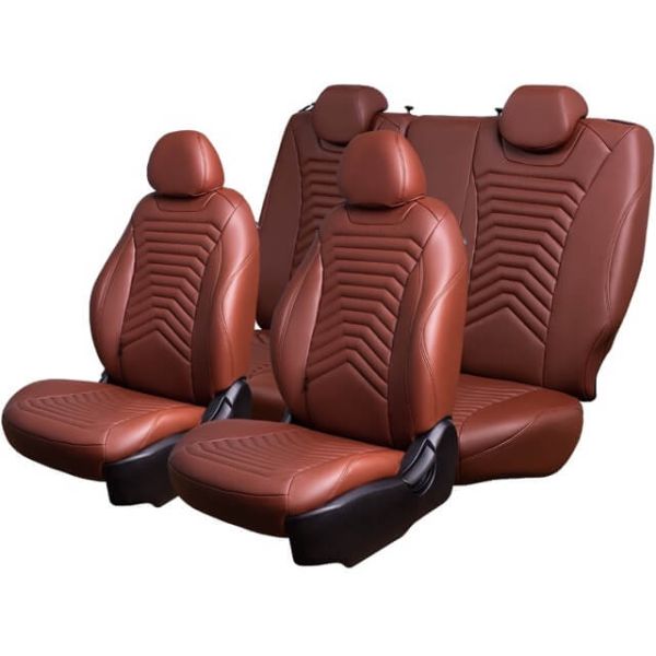 Чехлы Премиум Экокожа Байрон Президент|Жук на Chevrolet Rezzo (2004-2008)