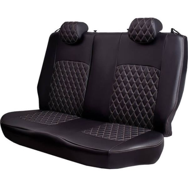 Чехлы Экокожа Турин Ромб на Nissan Sentra 7 (B17) 2012-2017 г.в.